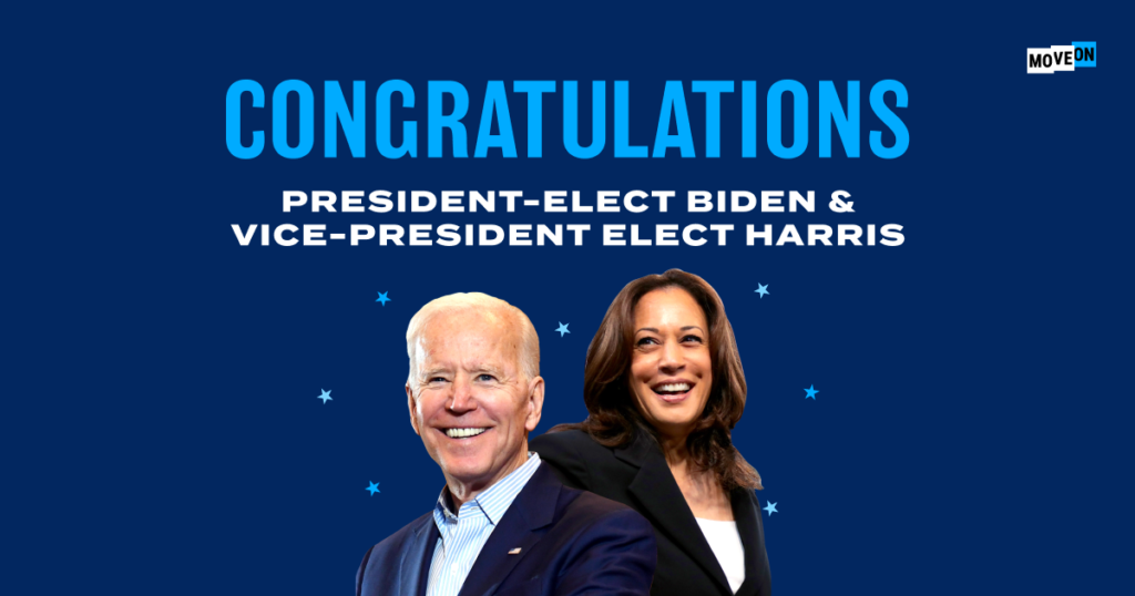 Biden and Harris win