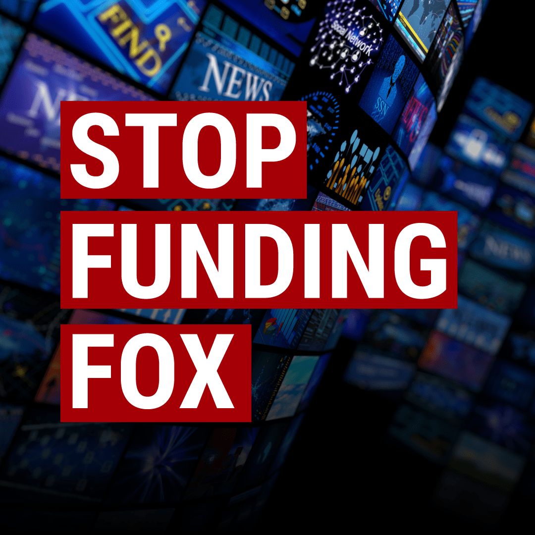 Stop Funding Fox Image